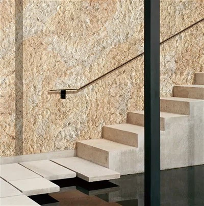 „Rockface“ akmens lanksti sienų apdaila lauke